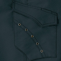 自重堂　制服百科　ノータックカーゴパンツ　シックブラック　９１　51602（直送品）