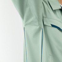 自重堂　制服百科　製品制電ブルゾン　アースグリーン　Ｌ　81500（直送品）