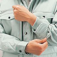 自重堂　制服百科　防寒コート（フード付）　アースグリーン　Ｍ　7800（直送品）