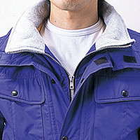 自重堂　制服百科　防水防寒ブルゾン（フード付）　パープル　ＬＬ　28060（直送品）