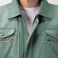 自重堂　制服百科　防寒ブルゾン（フード付）　アーミーグリーン　ＬＬ　48060（直送品）