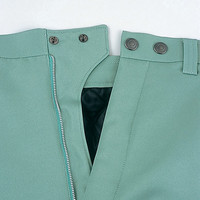 自重堂　制服百科　エコ防寒パンツ　スモークグリーン　Ｍ　48271（直送品）
