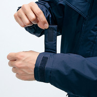 自重堂　制服百科　防水防寒ブルゾン（フード付）　グリーン　Ｍ　48460（直送品）