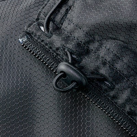 自重堂　制服百科　ショートコート（フード付）　ブラック　Ｌ　58133（直送品）