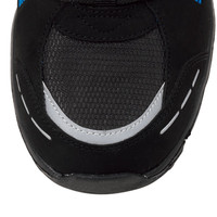 自重堂 制服百科 セーフティースニーカー ブラック×レッド 28.0cm S4161（直送品）