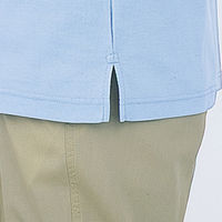 自重堂　制服百科　吸汗速乾長袖ポロシャツ　ネービー　Ｌ　47604（直送品）