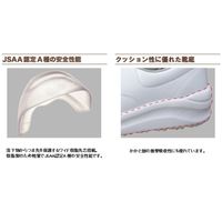 ミドリ安全 JSAA認定 耐滑 粉職場用 作業靴 スリッポン CG600 27.5cm ホワイト 2125067414 1足（直送品）