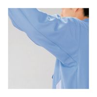 ミドリ安全 作業服 春夏 半袖 ブルゾン 帯電防止 RCS461 LL シルバーグレー 3120157406 1点（直送品）