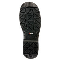 アイトス セーフティシューズ（ウレタンミドル靴ヒモ） ブラック 23.5cm AZ59813-010 1足（直送品）