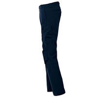 アイトス ストレッチパンツ（ノータック）（男女兼用） ディープネイビー L AZ7843-018 1着（直送品）