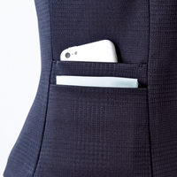 アイトス Pieds ベスト ブラック 19号 HCV1510-099 1着（直送品）