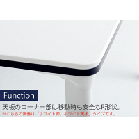 プラス pixta ワークテーブル アジャスター脚 PX-1212CTA-HN WM/W4 幅1200×奥行1200×高さ720mm 1台（直送品）