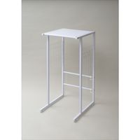 YAMAZEN 伸縮式ペール上ラック YPR-40(WH) 1台