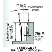 不二越 銅電極用リブエンドミル CURIB 1 X 16 1本（直送品）
