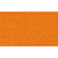 【軒先渡し】オリバー スチールチェア シルバー色キャスター脚 白シート ビニールレザー　オレンジ  1脚　（直送品）