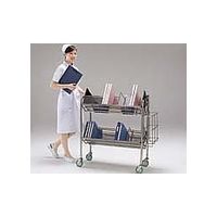 アズワン カルテワゴン(サイドカゴ付) 60型 870×365×987mm 0-047-01 1台（直送品）