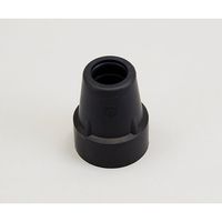 日進医療器 松葉杖 (アルミ合金製)用 交換用先ゴム TY156-1 1セット(9個) 0-5356-11（直送品）