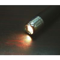 コンテック ラバー調ソフトLEDペンライト ブラック/ピンク KE-335 1セット(3本) 8-6494-01（直送品）