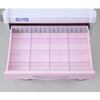 アズワン 小児科用カート(LUXE) ピンク 690×540×930mm LX3405PRO 1台 8-3304-01（直送品）