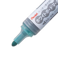 ぺんてる ホワイトボードマーカー タフ 丸芯中字 緑 MW50M-D 1本