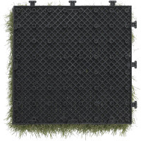 タカショー　敷くだけ人工芝　300×300　1セット（18枚入り）　（直送品）