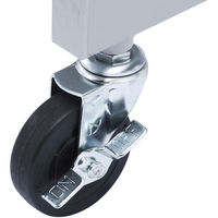 サンワサプライ　ハイスタンド（W631×D510mm）　ワゴンラック　RAC-317NK　（直送品）