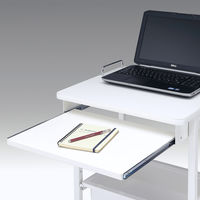 サンワサプライ　RAC-HP14SCW用スライド棚（ホスピタルホワイト）　ワゴン関連品　RAC-HP14STW　（直送品）