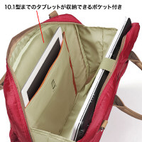 サンワサプライ カジュアルPCバッグ レッド/15.6インチワイドまで対応 BAG-CA7R2 1個（直送品）