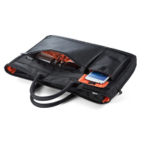 サンワサプライ ビジカジPCバッグ（ビジネスカジュアル） ブラック/15.6インチワイドまで対応 BAG-GF8BK 1個（直送品）