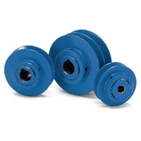 鍋屋バイテック(NBK) Vプーリー 124-VA-2-24 1個（直送品）