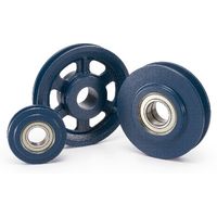 鍋屋バイテック(NBK) プーリー 標準ロープシーブ D/d＝20 RS20-10-200-1 1個（直送品）