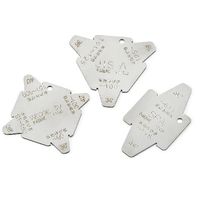 鍋屋バイテック(NBK) プーリー周辺アクセサリー Vプーリー用溝ゲージ VMGU-5V 1個（直送品）