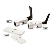 鍋屋バイテック(NBK) LMガイド オプション リニアクランパ・ズィー用アダプタプレート PHKL-25-6 1個（直送品）