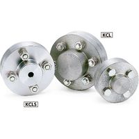 鍋屋バイテック(NBK) フランジ形固定軸継手 KCLS-112 1個（直送品）