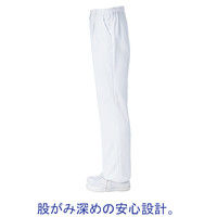 大真 透けない白衣 レディスパンツ 医療白衣 ホワイト L NP200（直送品）