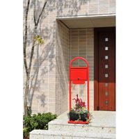 ケイ・ジー・ワイ工業　ポスト　アーチスタンドセット3　ASB-5000L　RE　幅468×奥行400×高さ1550mm　レッド　（直送品）