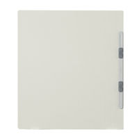 プラス 間伐材 フラットファイルA4S GY 78449 1冊