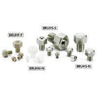 鍋屋バイテック(NBK) ボールキャスター ボールローラ（六角ボルトタイプ） BRUHS-10-N 1個（直送品）