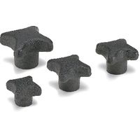 鍋屋バイテック(NBK) FA関連 ノブ・つまみ 十字ノブ CK-50 1個（直送品）