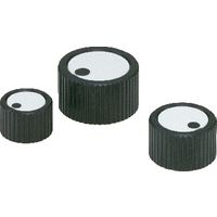 鍋屋バイテック(NBK) FA関連 ノブ・つまみ アルミコントロールノブ ECX-22-R5 1個（直送品）