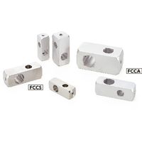 鍋屋バイテック(NBK) FA関連 クランプ クロスクランパ ー セットスクリュータイプ FCCA-8-8 1個（直送品）