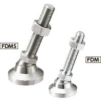 鍋屋バイテック(NBK) アジャスターボルト レベリングアジャスタ（おねじ） FDM-60-M16-80 1個（直送品）