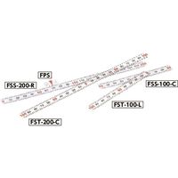 鍋屋バイテック(NBK) 測量用品 スケールステッカ（横型） FST-100-R 1個（直送品）