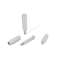 鍋屋バイテック(NBK) アルミ回転グリップ GIRA-18-M6-EL 1個（直送品）