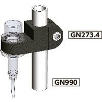 鍋屋バイテック(NBK) パイプシステム式作業台 パイプジョイント ー センサホルダ GN273.4-B18-B18-1-SW 1個（直送品）