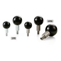 鍋屋バイテック(NBK) プラスティックボール回転グリップ（おねじ） GPBS-8 1個（直送品）