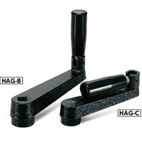 鍋屋バイテック(NBK) アルミクランクハンドル HAG-125-C14 1個（直送品）