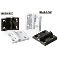 鍋屋バイテック(NBK) 蝶番 メタルヒンジ HNG-40-40-A-BK 1個（直送品）