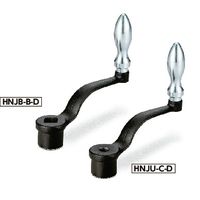 鍋屋バイテック(NBK) FA関連 ハンドル オフセットクランク HNJU-100-C10-D 1個（直送品）