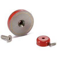 鍋屋バイテック(NBK) マグネット用品 ホルダつきマグネット JPD-AN-19 1個（直送品）